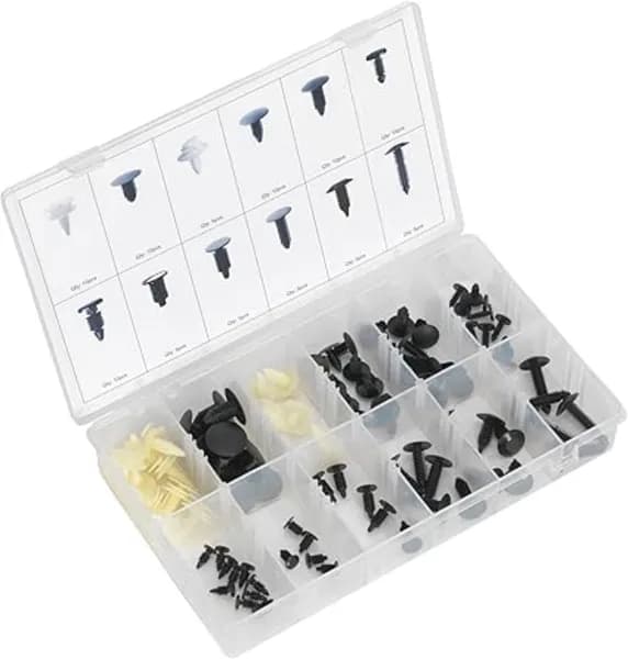 Genuine SEALEY BTC21 Trim Clip Assortment for GM 90pc