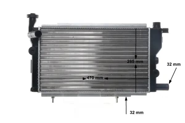 MAHLE Original Engine radiator PEUGEOT CR 428 000S 1300A4,1300A5,1300K7 Radiator, engine cooling,Radiator,Engine cooler 1300R7,1331RA,1300A4,1300A5