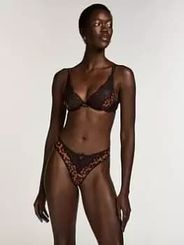 Hunkemoller Evie String Thong - Black Size M Women