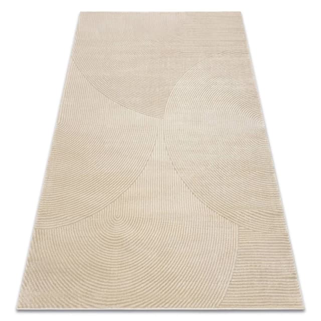 RugsX Balance Rug in Beige Size: 80cm x 150cm Beige Unisex 80cm x 150 cm
