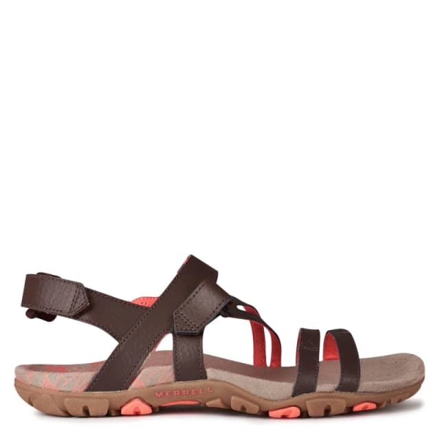 Merrell Sandspur Sandals Ladies - Brown Brown 4