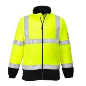 Modaflame Flame Resistant Hi Vis Fleece Yellow 3XL