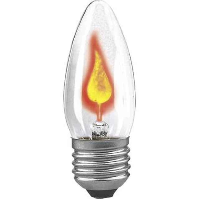 Paulmann Paulmann Light bulb 90 mm 230 V E-27 3 W Clear Candle shape Content 53100
