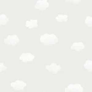 Cloudy Sky Grey Wallpaper