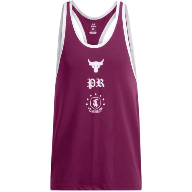 Under Armour Mens Racer Muscle Vest Purple male XS