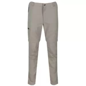 Regatta Mens Leesville II Zip Off Trousers (30L) (Parchment)