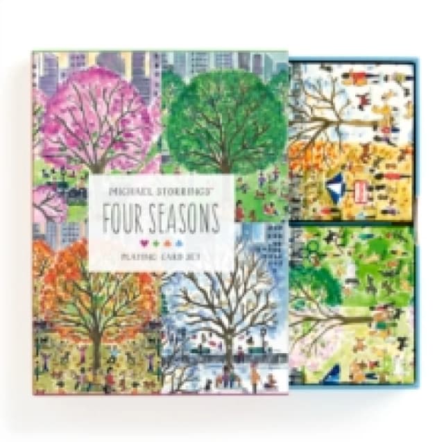 Michael Storrings Four Seasons Playing Card Set. Cards. By Galison Books