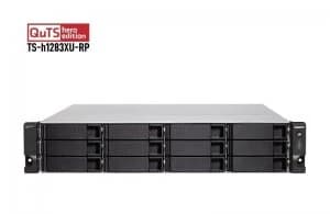 QNAP TS-h1283XU-RP-E2236-32G - 12 Bay Rack Enclosure with 32GB RAM
