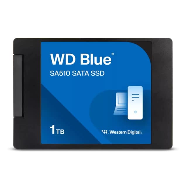 SanDisk Western Digital Blue SA510 1TB 2.5" Serial ATA III 3D TLC NAND WDBB8H0010BNC-WRSN