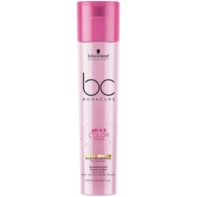 Schwarzkopf Professional BC Bonacure pH 4.5 Colour Freeze Gold Shimmer Micellar Shampoo 250ml