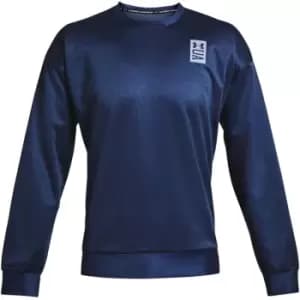 Under Armour Recover Ls Crew - Blue