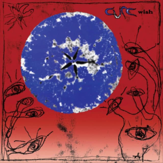 The Cure Wish CD Silver