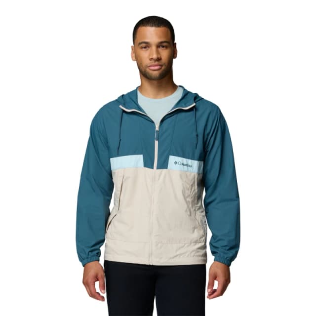 Columbia Mens Spire Valley Water-Repellent UPF 50 Softshell Jacket Blue male Small