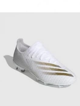 Adidas X Ghosted.3 Firm Ground Football Boots - White
