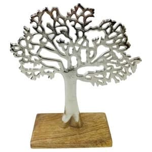 Silver Tree Ornament
