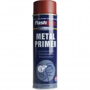 Plastikote Industrial Primer Aerosol Spray Paint Red 500ml