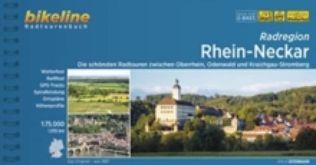 Rhein - Neckar zwischen Oberrhein, Odenwald uns Kraichgau-St Spiral bound