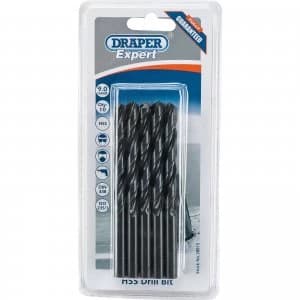 Draper Expert HSS Drill Bit 9mm Pack of 10