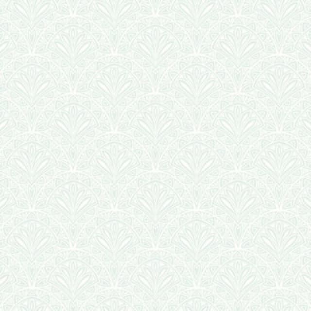 Hoopla Walls Ditsy Deco Fan Sky Wallpaper