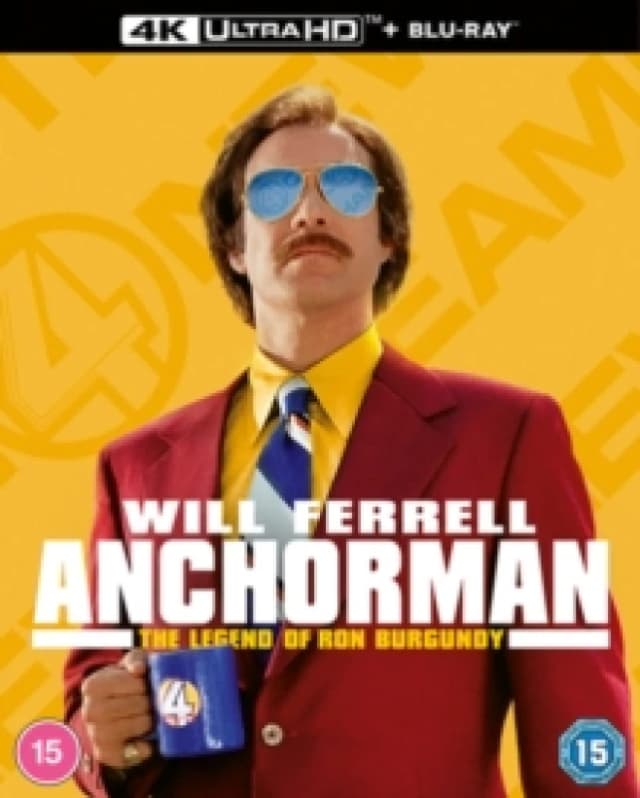 Anchorman - The Legend of Ron Burgundy Bluray 5056453207379