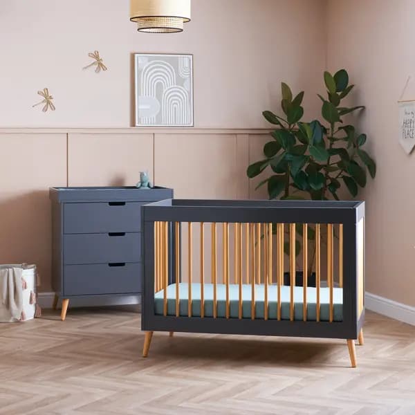 Obaby Maya Mini 2 Piece Room Set Slate