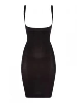 Spanx Shape My Day Open Bust Full Slip Black