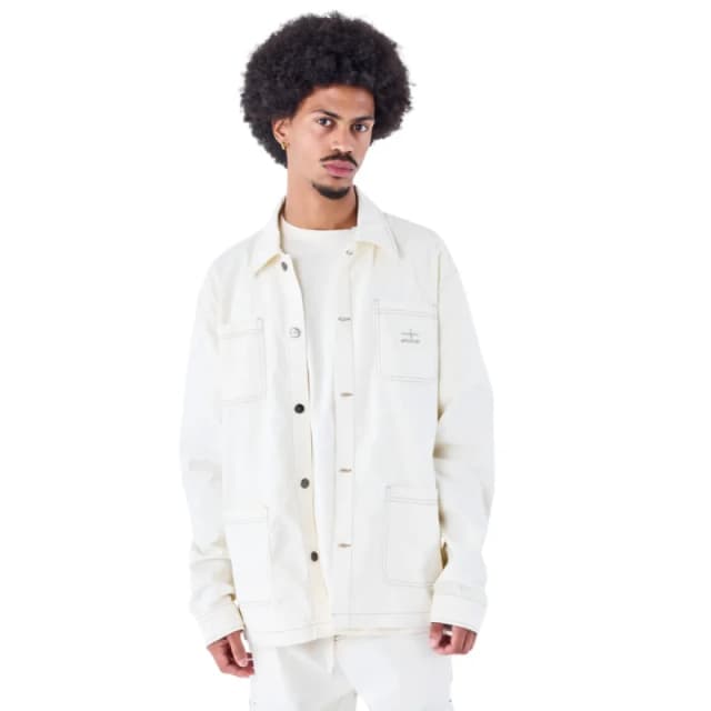 Project X Paris Overshirt Project X Paris Craft Blanc Male S