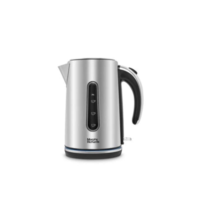 Morphy Richards Motive Jug Kettle Brushed Steel - 3Kw Rapid Boil - 1.7L Capacity, Silver 102800