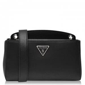 Guess Guess Zip Cross Body Kirby Bag - BLACK BLA