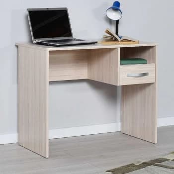 Dynamic Study Desk - Light Oak - Brown