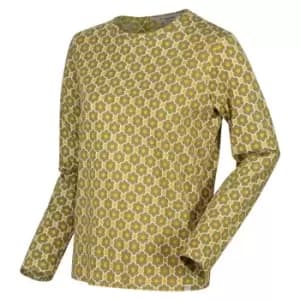 Regatta Orla Kiely Winter Long Sleeve T-Shirt - FlwrPopMustd