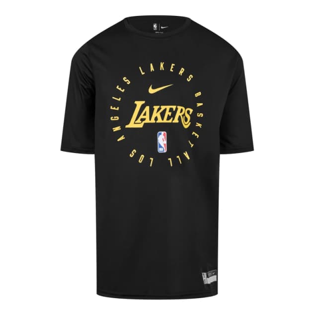Nike NBA Lakers T-Shirt Juniors - Black 7 - 8 Years