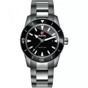 Mens Rado Hyperchrome Captain Cook Titanium Automatic Watch
