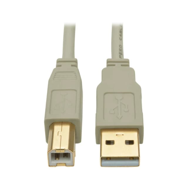 Tripp Lite U022-006-BE USB 2.0 A to B Cable (M/M). Beige. 6 ft. (1.83