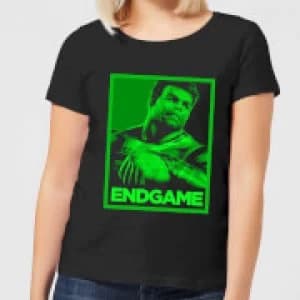 Avengers Endgame Hulk Poster Womens T-Shirt - Black