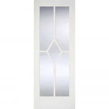 Reims Internal Glazed Primed White 5 Lite Door - 762 x 1981mm