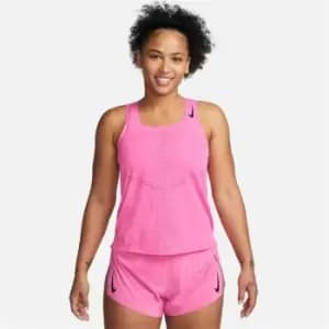 Nike Dri-FIT ADV AeroSwift Womens Racing Singlet - Pink