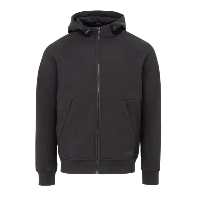 Everlast Mens Everlast Weather-Resistant Hooded Long Sleeve Varsity Jacket Black male M