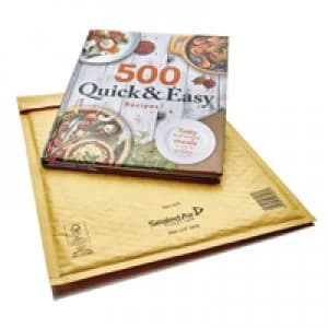 Mail Lite Bubble Lined Size H5 270x360mm Gold Postal Bag Pack of 50
