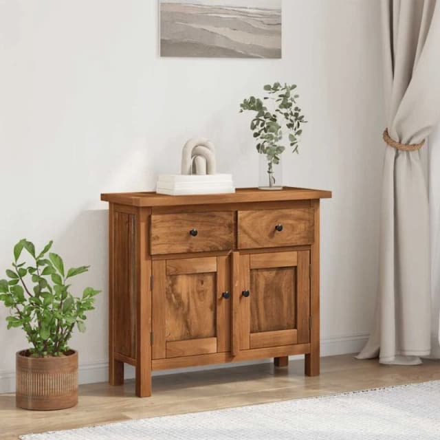 vidaXL Solid Wood Sideboard Reclaimed 75x30x65cm Side Cabinet Cupboard Chest