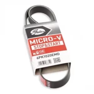 GATES Poly V-Belt SKODA,LAND ROVER,PEUGEOT 6PK1745 5750GF,5750HH,5750VX Ribbed Belt,V Ribbed Belt,Multi V Belt,Poly Belt,V-Ribbed Belts 96425746