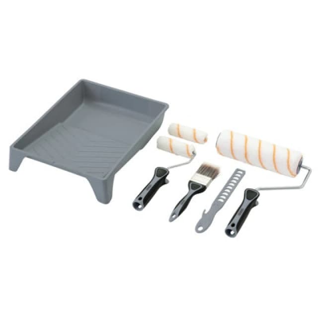 Draper 20787 Medium Pile Polyester Paint Roller & Brush Set - Soft... 20787