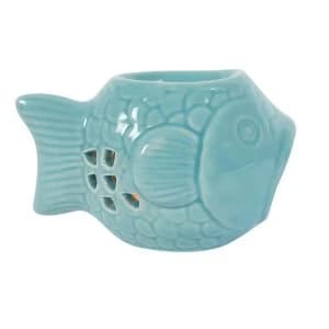 Turquoise Fish Oil Burner
