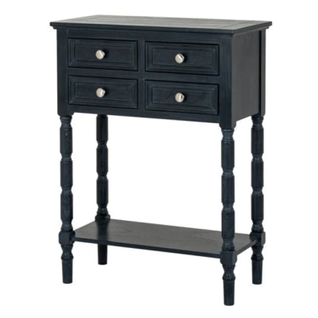 Hill Interiors Contour Collection 4 Drawer Side Table