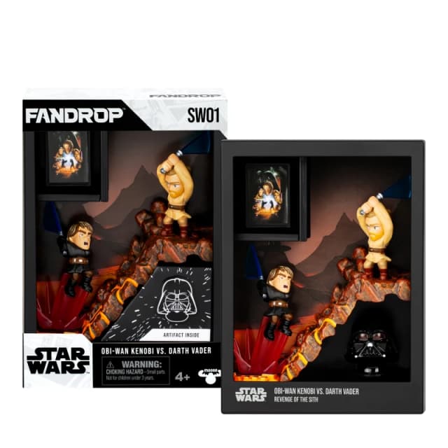 Fandrop Star Wars Wave 1 Figure 2 Pack Obi-Wan Kenobi Vs Darth Vader