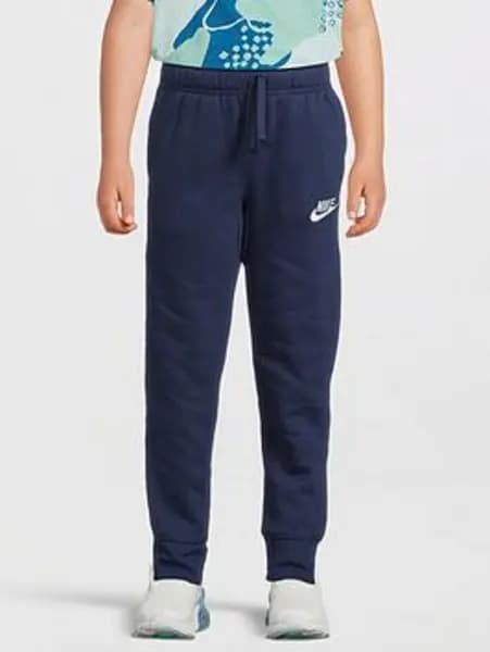 Nike Younger Boys Club Fleece Rib Cuff Jogger - Navy, Size 2-3 Years Navy Q977F Unisex 2-3 YEARS