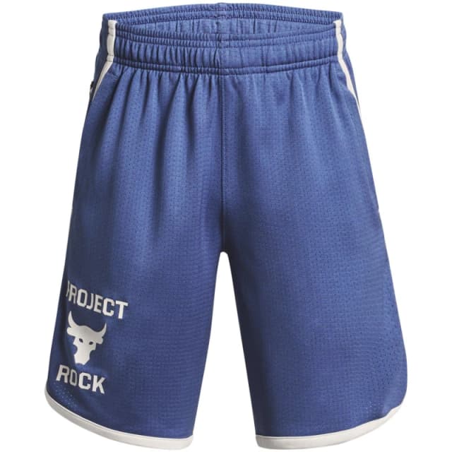 Under Armour Armour Pjt Rock Boys Mesh Shorts Gym Short - Blue Blue 5 - 6 Years