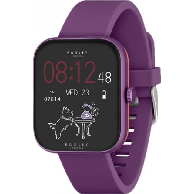 Radley Series 32 Purple Silicone Strap Smart Watch