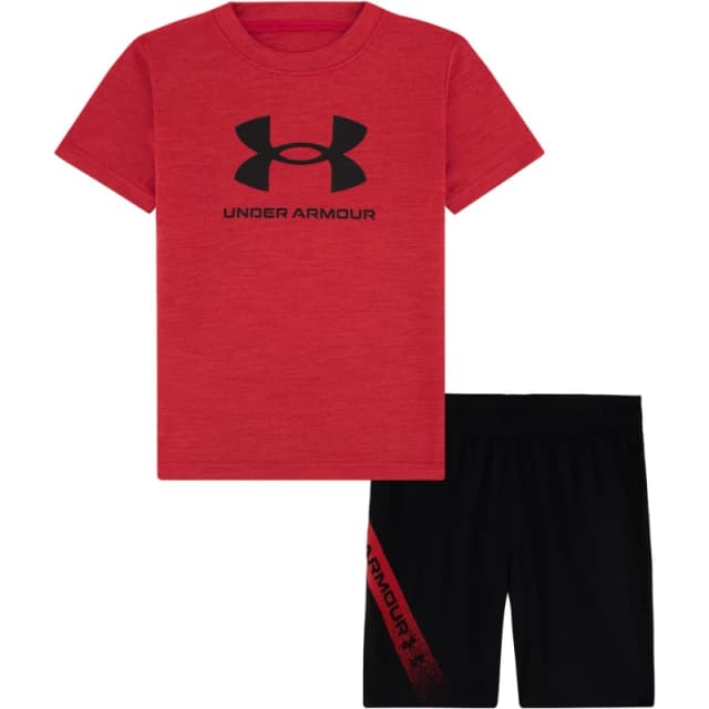 Under Armour Kids Pack Tech T-Shirt Red male 3 - 4 Years