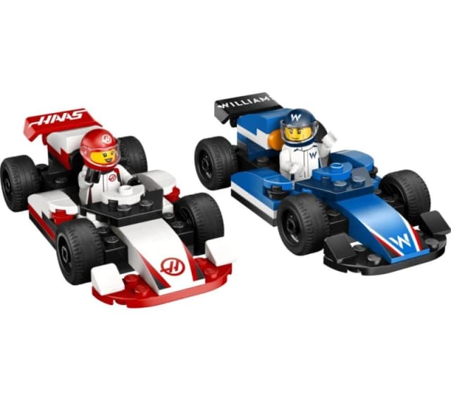 Lego City LEGO City F1 Williams Racing & Haas F1 R Male VI55101